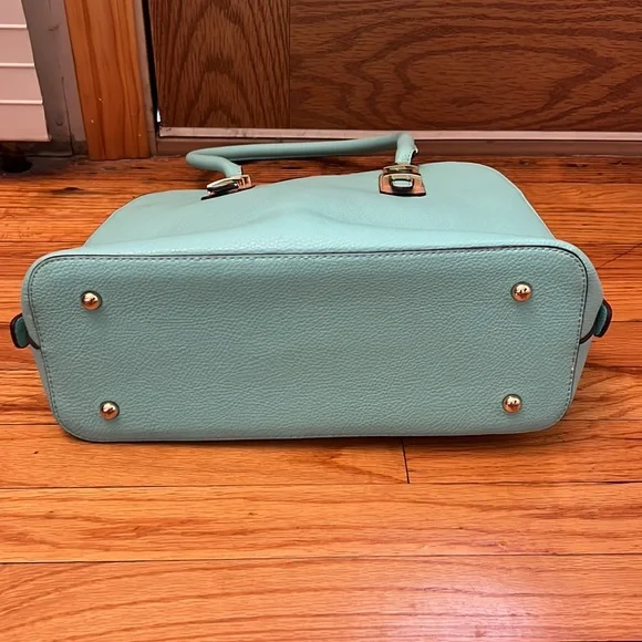 Charming Charlie Pretty Aqua Blue Shoulder Bag with Three compartments! 🌺 - Picture 3 of 10